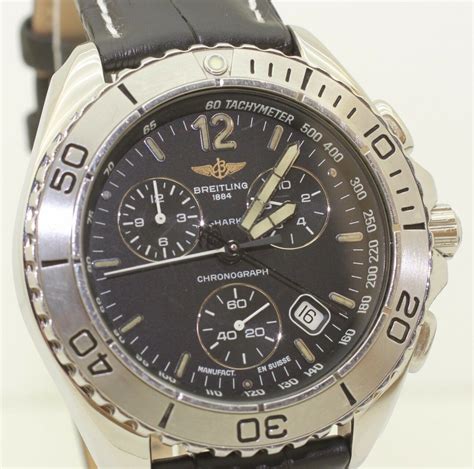 breitling chrono shark price|Breitling aeromarine chrono shark.